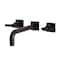 Kingston Brass KS6025ML Wall Mount Tub Faucet, Oil Rubbed Bronze KS6025ML - alternate 1